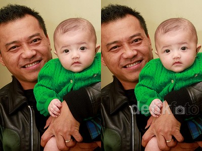 Anang Hermansyah dan Putrinya yang Super Cute!