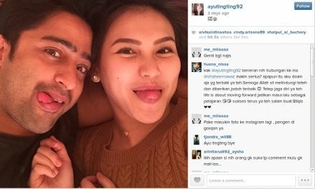 Ayu Ting Ting Akui Sering Jalan Berdua Aktor Bollywood Shaheer Sheikh