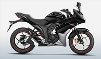 Motor ini dilengkapi dengan mesin 155 cc dengan bodi full fairing dengan desain yang aerodinamis. Mesin itu dikawinkan dengan girboks 5 percepatan. Istimewa/Suzuki.