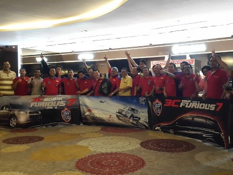 Captiva Chevy Club Nobar Furious 7