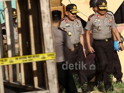 Wakapolri Tinjau Lokasi Ledakan Tanah Abang