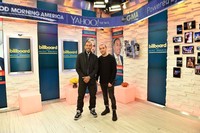 Di acara Good Morning America pada Selasa (7/4) di New York, Amerika Serikat, Ludacris ditemani Pete Wentz umumkan 5 dari 41 nominasi. Larry Busacca/Getty Images/detikFoto.
