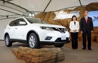 Ini dia tampang Nissan X-Trail terbaru versi hybrid. Istimewa/Response.