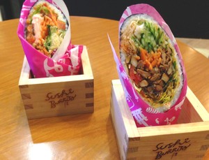 Sushi Burrito: Padat Gurih Sushi dan Burrito dalam Satu Genggaman