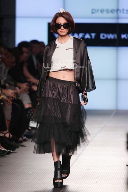Yosafat Dwi Kurniawan. Plaza Indonesia Fashion Week 2015 at Plaza Indonesia Lt.2. Jakarta. [Foto: Mohammad Abduh/Wolipop]
