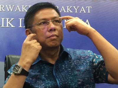 Wajah Lebam Mulyadi Usai Dijotos Politikus PPP