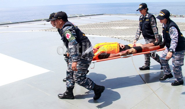 TNI AL Gelar Latihan SAR di Cirebon