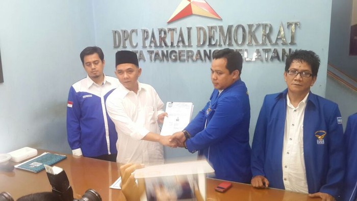 Ketua Demokrat Ikhsan Modjo Deklarasi Maju Calon Walikota Tangsel