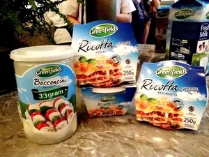 Greenfields Perkenalkan Produk Terbaru, Greenfields Ricotta Cheese