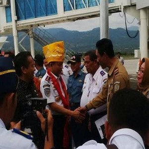 Telat Gara-gara Cuaca Buruk, Menhub Jonan Minta Maaf Saat Blusukan