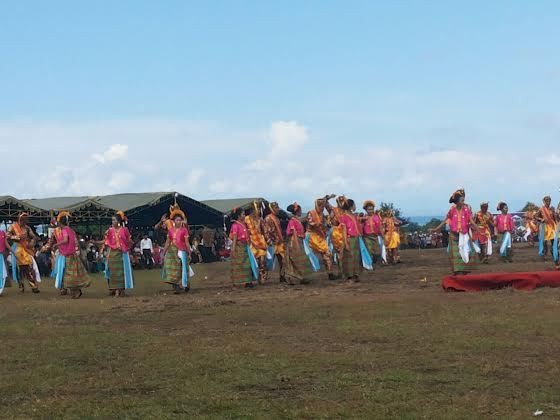220 Penari Meriahkan Puncak Peringatan Gunung Tambora