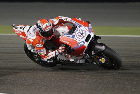 Diganggu Hujan dan Anjing, Dovizioso Tercepat di Latihan Pertama