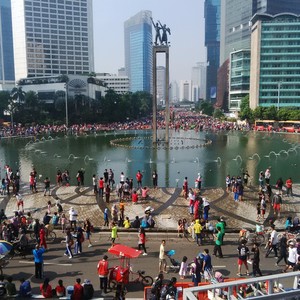 Tak Ada Demonstrasi di Car Free Day Pagi Ini