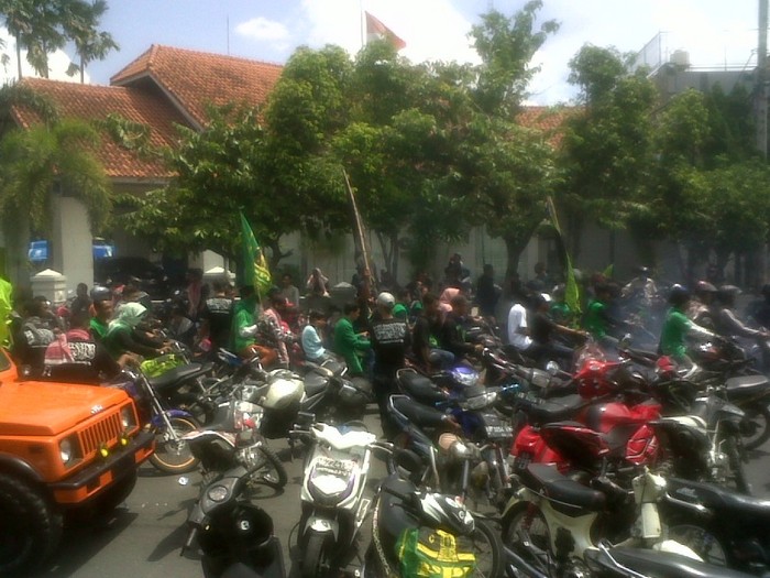 Simpatisan PPP di Yogya Konvoi Peringati Harlah, 1.000-an Polisi Dikerahkan