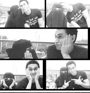 Pose Mesra Indra Bruggman dengan Wanita Bercadar di Instagram Menuai Hujatan