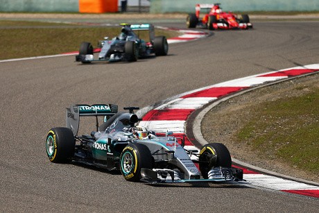 Hamilton Berjaya, Rosberg Finis Kedua, Vettel di Posisi Tiga