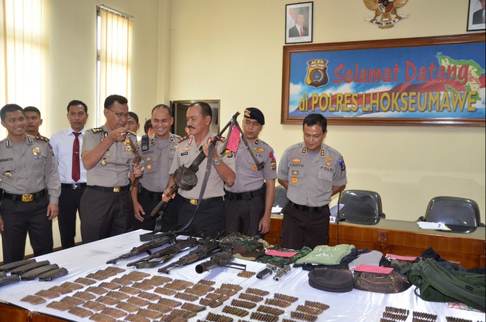 Polisi Tangkap Komplotan Bersenjata yang Kerap Beraksi di Aceh