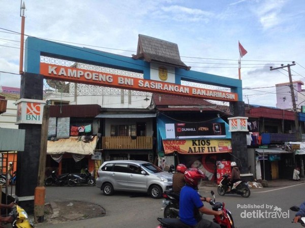 Kampoeng Sasirangan  Pusatnya Kerajinan  Batik Khas Banjarmasin