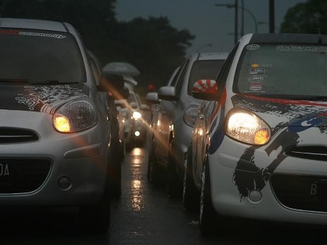 Komunitas Nissan March Rayakan Ultah Setahun
