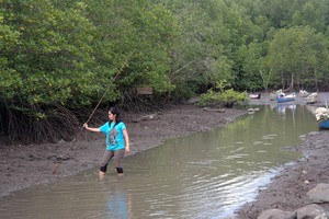 Yang Seru di Banyuwangi, Mencari Kepiting di Teluk Pangpang
