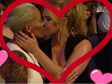 Ciuman dengan Amy Schumer, Amber Rose: Aku Setengah Lesbian