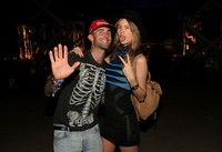 Adam Levine dan Behati Prinsloo. Christopher Polk/Getty Images/detikFoto.