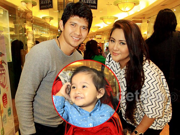 Kebersamaan Audy, Iko Uwais dan Putri Kesayangannya