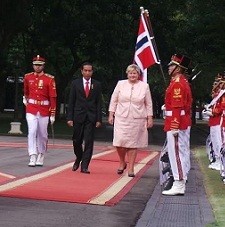 PM Norwegia dan Presiden Jokowi Bahas Kerjasama Lingkungan Hingga Maritim