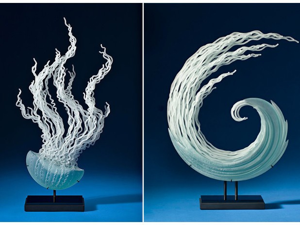 Unik! Binatang Laut Jadi Patung Kaca Menakjubkan