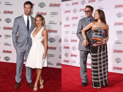 Pasangan Paling Hot di Premiere Avengers: Age of Ultron