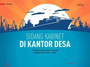 Sidang Kabinet di Kantor Desa