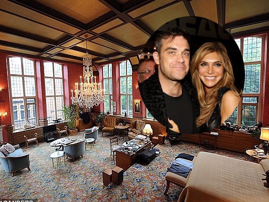 Rumah Mewah nan Klasik Robbie Williams Rp 333 Miliar