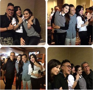 Ditanya Soal Foto Dipeluk Anang dan Ashanty, Syahrini Pilih Bungkam