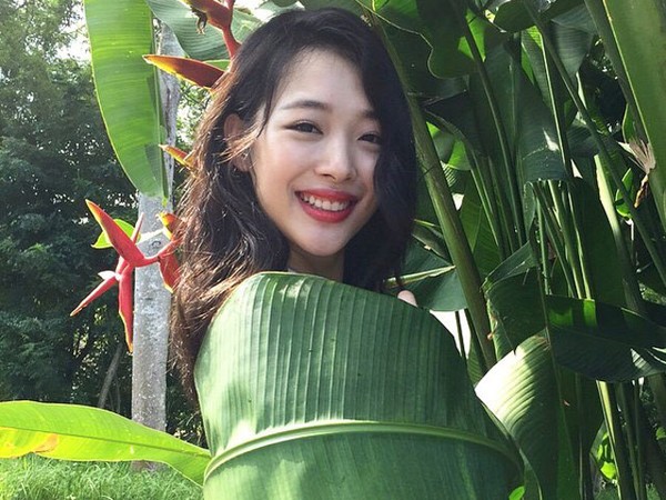 Mengintip si Cantik Sulli f(x) Pemotretan di Bali