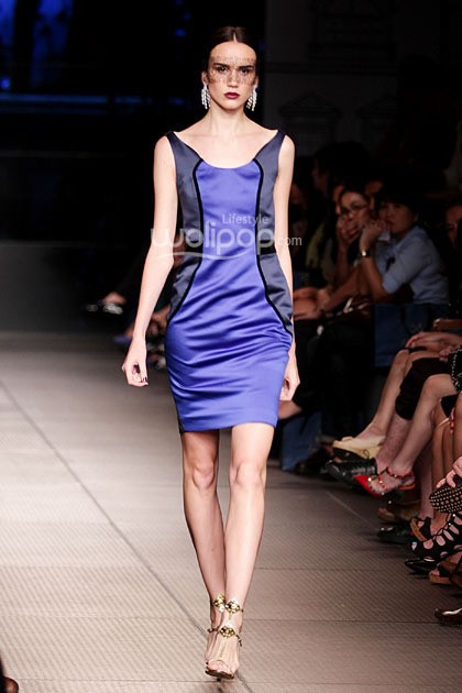 Lotuz by Yosep Sinudarsono. Plaza Indonesia Fashion Week 2015 at Plaza Indonesia Lt.2. Jakarta. [Foto: Mohammad Abduh/Wolipop]