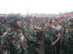 Berikan Rasa Aman dan Nyaman Tamu KAA, TNI-Polri Siagakan Sniper