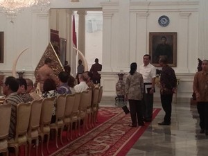 Saat Trio Singa Berkumpul Jelang Rapat Bersama Presiden Jokowi
