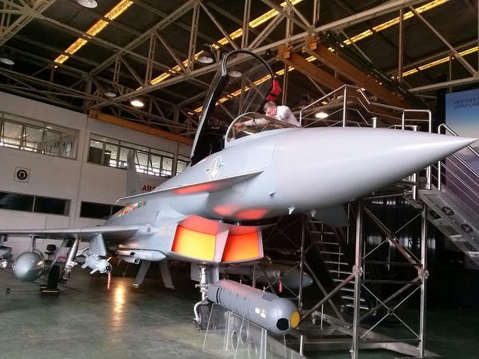 Ini Penampakan Jet Tempur Typhoon Yang Akan Diproduksi di 