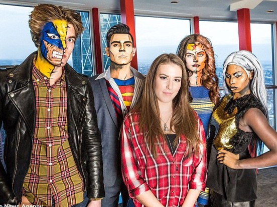 Wow! Penata Rias Ini Melukis Wajah dengan Karakter Marvel