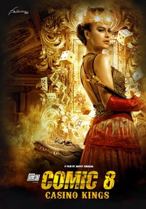 Sophia Latjuba Tampil Galak Berbalut Emas di Teaser Poster Comic 8: Casino Kings