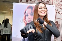 Luna merasa karakter Black Widow merupakan cerminan yang sangat pas untuk dirinya. Pool/Noel/detikFoto.
