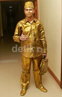 Raffi saat ditemui di kawasan Kebon Jeruk, Jakarta Barat, Rabu (15/4/2015). Pool/Gus Mun/detikFoto.