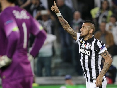 Vidal Menangkan Juventus Atas AS Monaco