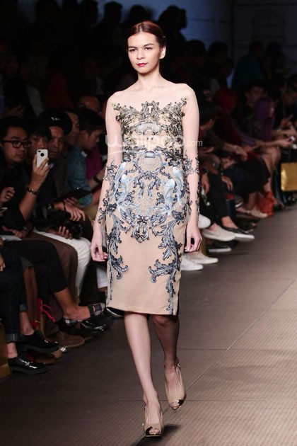 Albert Yanuar. Plaza Indonesia Fashion Week 2015 at Plaza Indonesia Lt.2. Jakarta. [Foto: Mohammad Abduh/Wolipop]