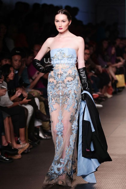 Albert Yanuar. Plaza Indonesia Fashion Week 2015 at Plaza Indonesia Lt.2. Jakarta. [Foto: Mohammad Abduh/Wolipop]