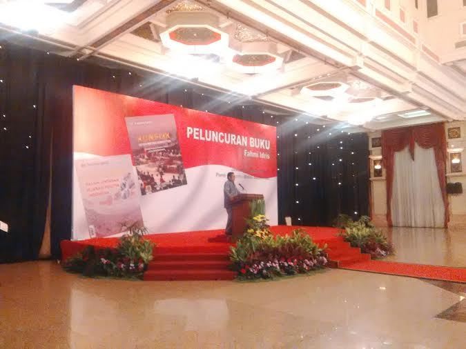 JK Hadiri Peluncuran 2 Buku Fahmi Idris