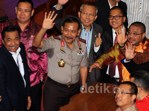Komjen Badrodin Jalani Uji Kelayakan Calon Kapolri
