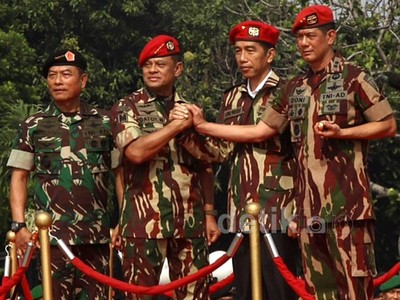 Jokowi Diangkat Jadi Warga Kehormatan TNI