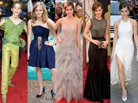 Transformasi Emma Watson dari tahun ke tahun. (Getty Images)