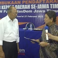 Ketua DPD II Golkar Malang Rendra Dapat Rekom Bacabup dari NasDem
